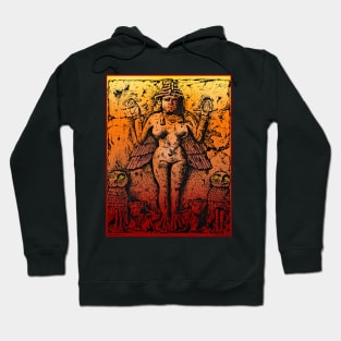 Lillith Goddess of Death Queen of the NIght Hoodie